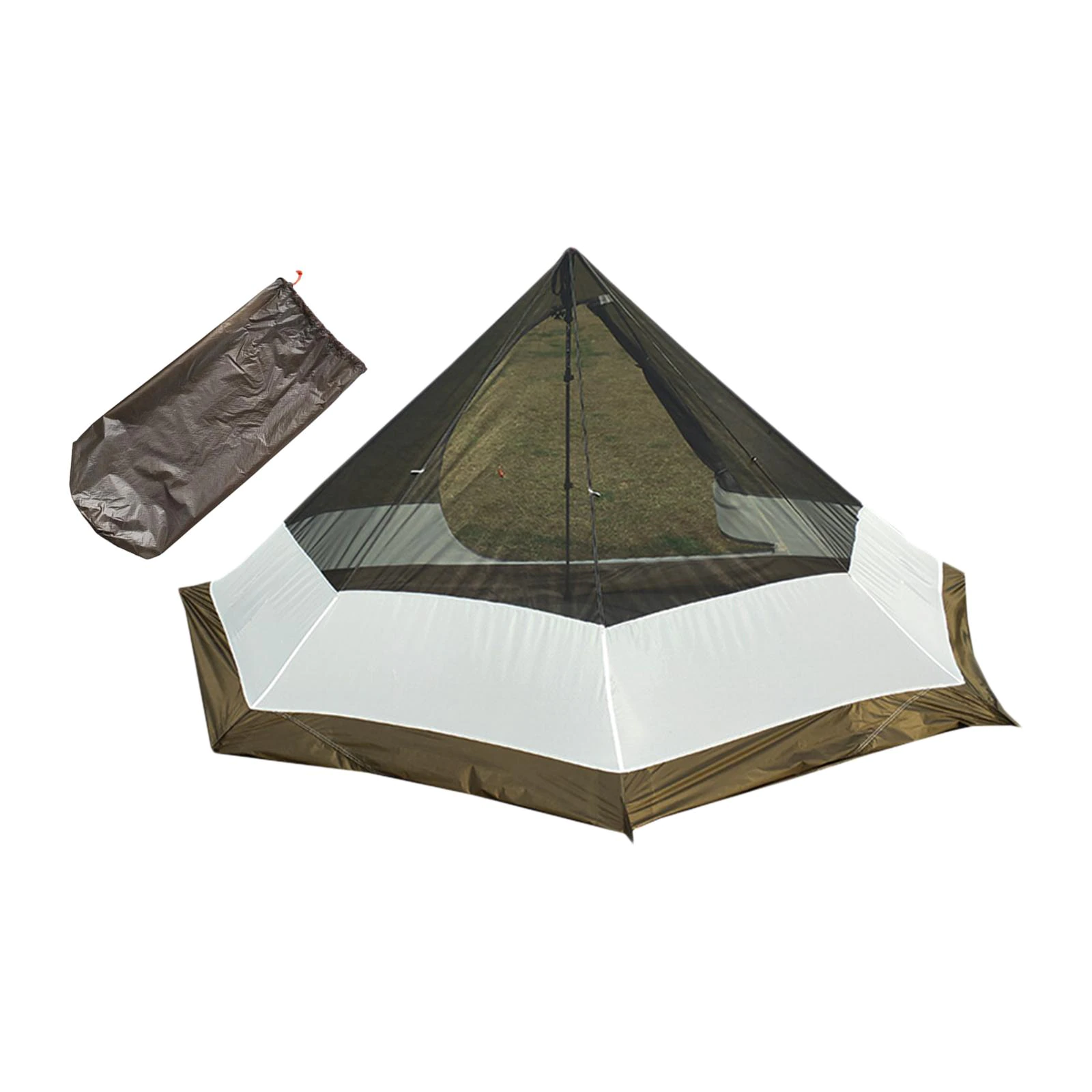 Cheap Goat Tents Ultralight Hot Tent Camping  Mesh Tent for Climbing Hiking Fishing   